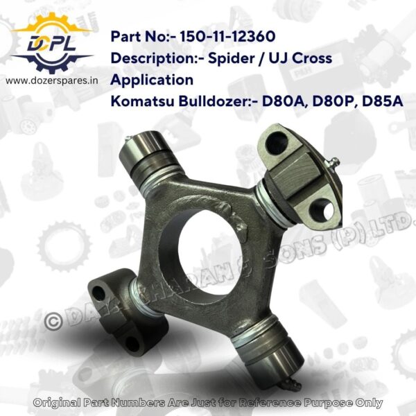 150 – 11 – 12360 – Spider – UJ – Cross – Komatsu – Bulldozer