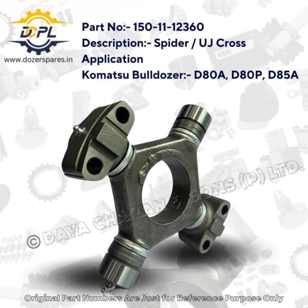 150 – 11 – 12360 – Spider – UJ – Cross – Komatsu – Bulldozer