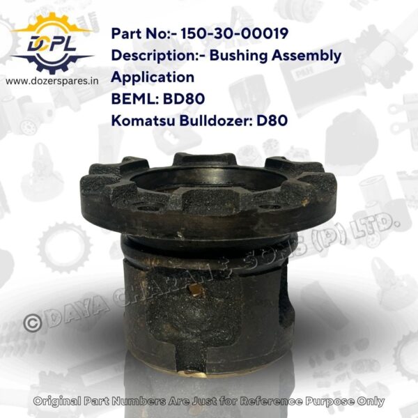 150 – 30 – 00019 – Bushing Assembly – BEML – Bulldozer – BD80 – Komatsu – Bulldozer – D80