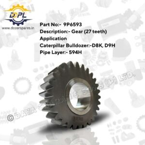 9P6593-Gear-27-Teeth-Caterpillar-Bulldozer-Pipe-Layer
