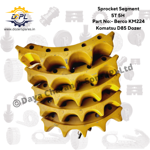 BercoKM224-SprocketSegment 5T,5H-Komatsu D85 dozer - Image 3