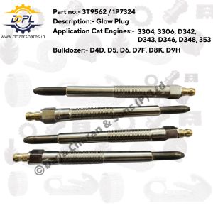 3T9562-1P7324-Glow Plug-Caterpillar-Engines-and-Bulldozer