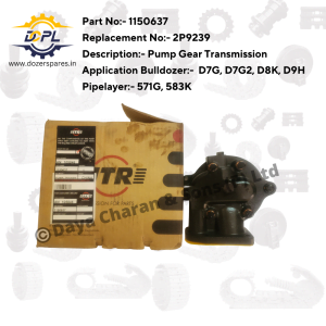 1150637-2P9239-Pump-Gear-Transmission-Caterpillar-Bulldozer-and-Pipelayer