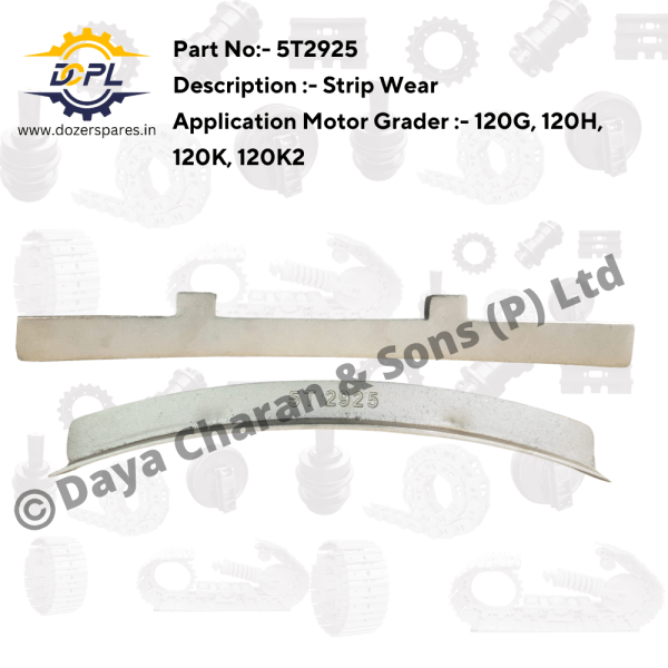5T2925-Strip-Wear-Caterpillar-Motor-Grader DCPL