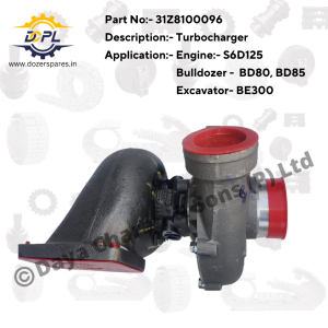 31Z8100096-Turbocharger-BEML-Bulldozer-Excavator