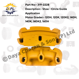 319-2228-Shoe-Circle-Guide-Caterpillar-Motor-Grader