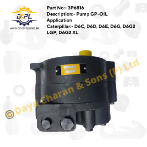 Caterpillar Bulldozer:- D6C, D6D, D6E, D6G, D6G2 LGP, D6G2 XL DCPL