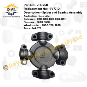 7H3958-9V7710-Spider-and-Bearing-Assembly-Caterpillar-Bulldozer-Pipelayer-Wheel-Loader-Truck