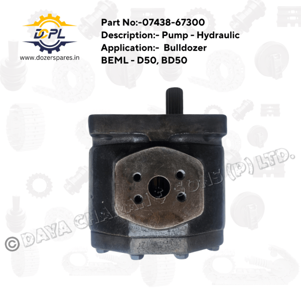 07438-67300-Pump-Hydraulic-Bulldozer-BEML DCPL