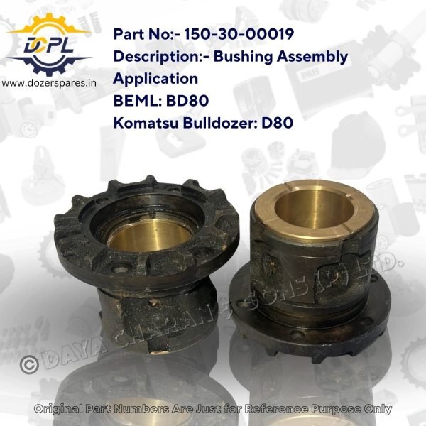 DCPL 150-30-00019 Bushing Assembly Dozer spares