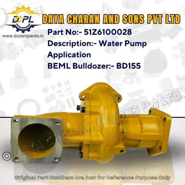 51Z6100028 Dozer Engine Parts, Bulldozer Engine Parts, HEMM Engine Spare Parts