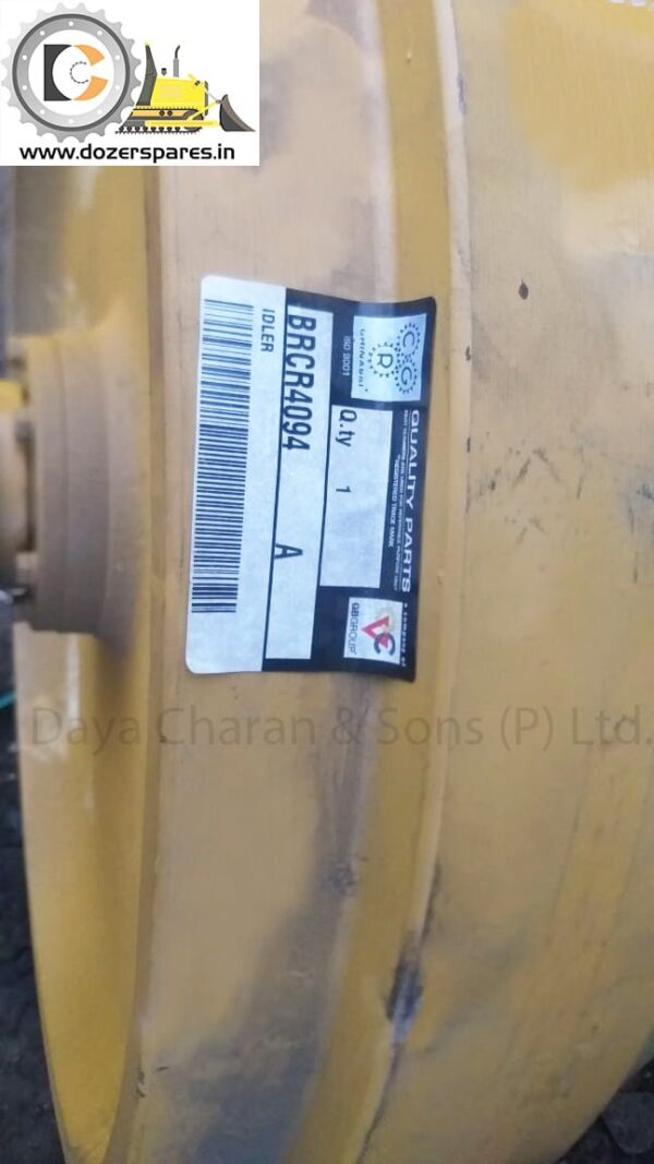 Front idler for caterpillar