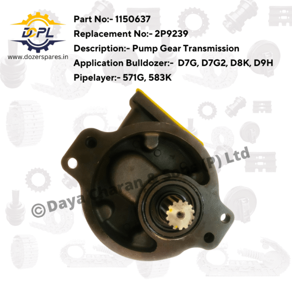1150637-2P9239-Pump-Gear-Transmission-Caterpillar-Bulldozer-and-Pipelayer