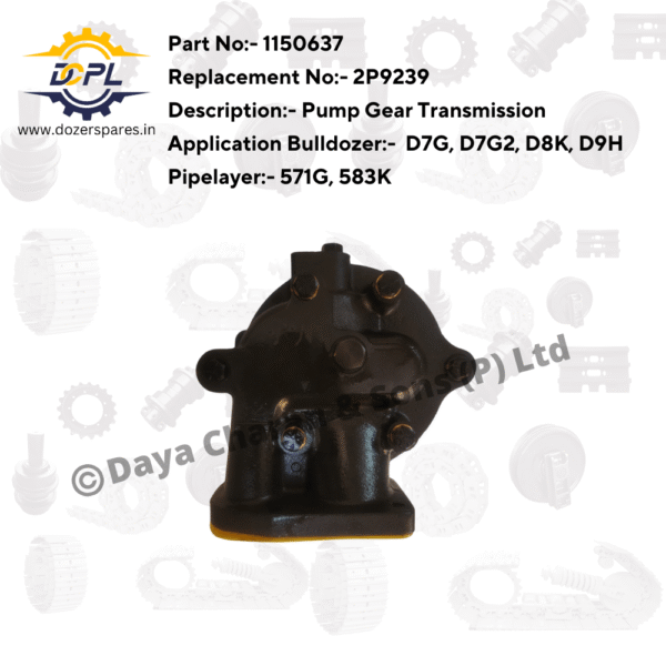 1150637-2P9239-Pump-Gear-Transmission-Caterpillar-Bulldozer-and-Pipelayer