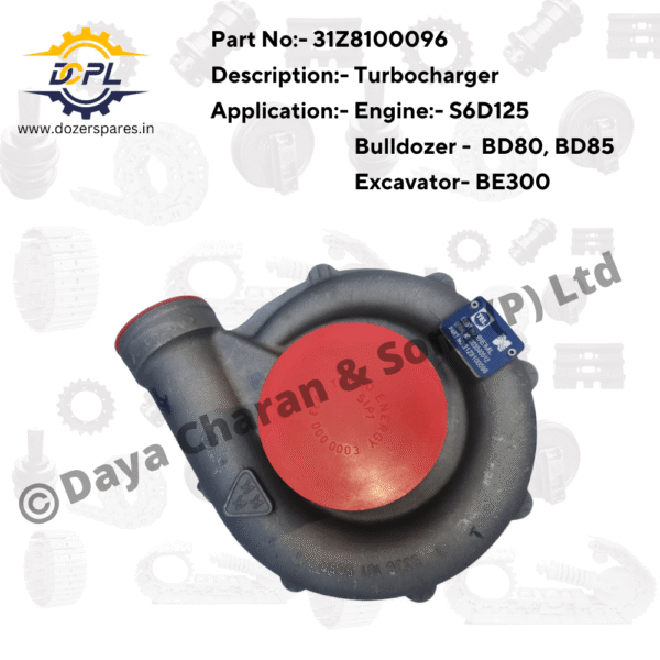 31Z8100096-Turbocharger-BEML-Bulldozer-Excavator