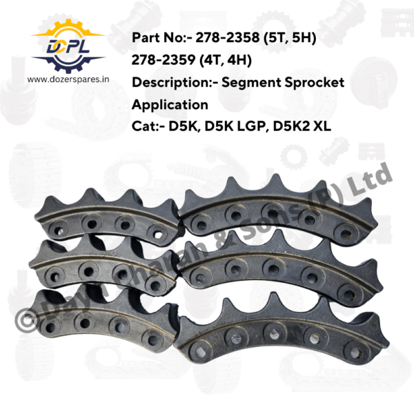 278-2358/278-2359-Segment-Sprocket-Caterpillar-Dozer