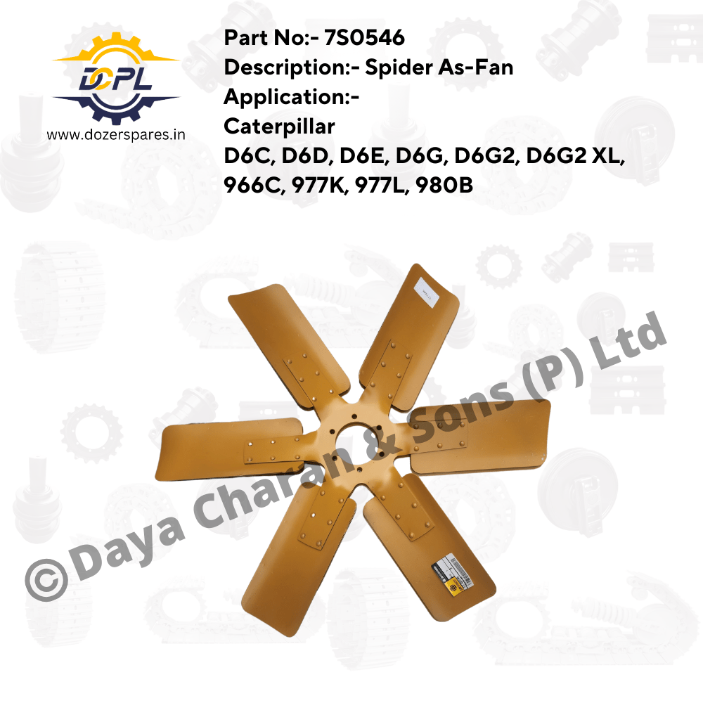 7S0546-Spider-As-Fan-Caterpillar-Bulldozer-and-Track-Loader