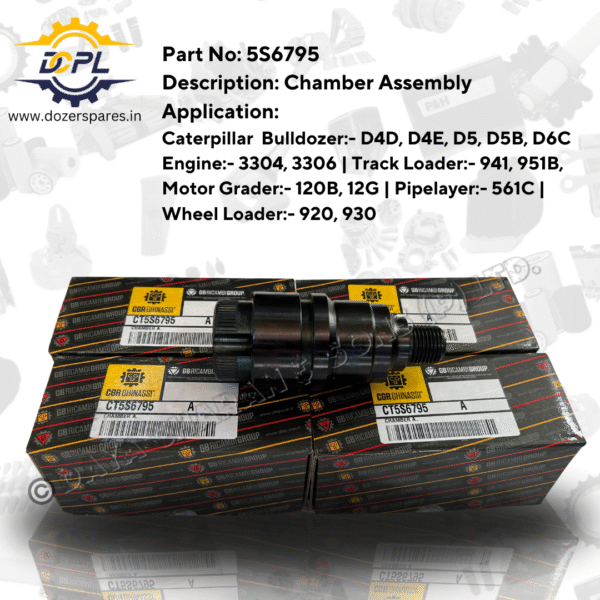 5S6795-Chamber-Assembly-Caterpillar-Bulldozer-Track-Loader-Motor-Grader-and-Other-HEMM