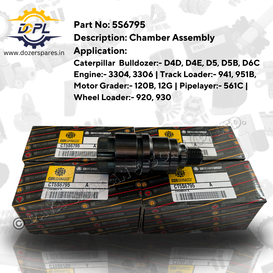 5S6795-Chamber-Assembly-Caterpillar-Bulldozer-Track-Loader-Motor-Grader-and-Other-HEMM