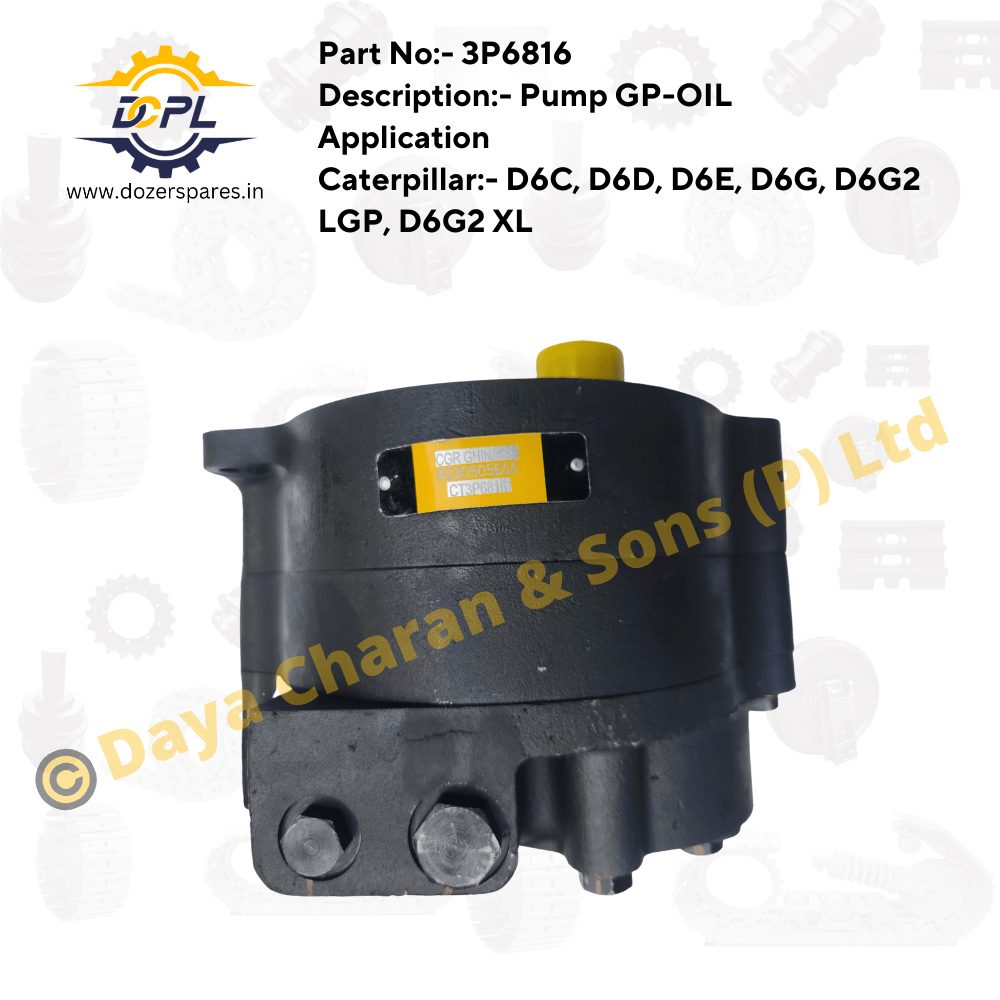 3P6816-Pump-GP-OIL-Caterpillar-Bulldozer