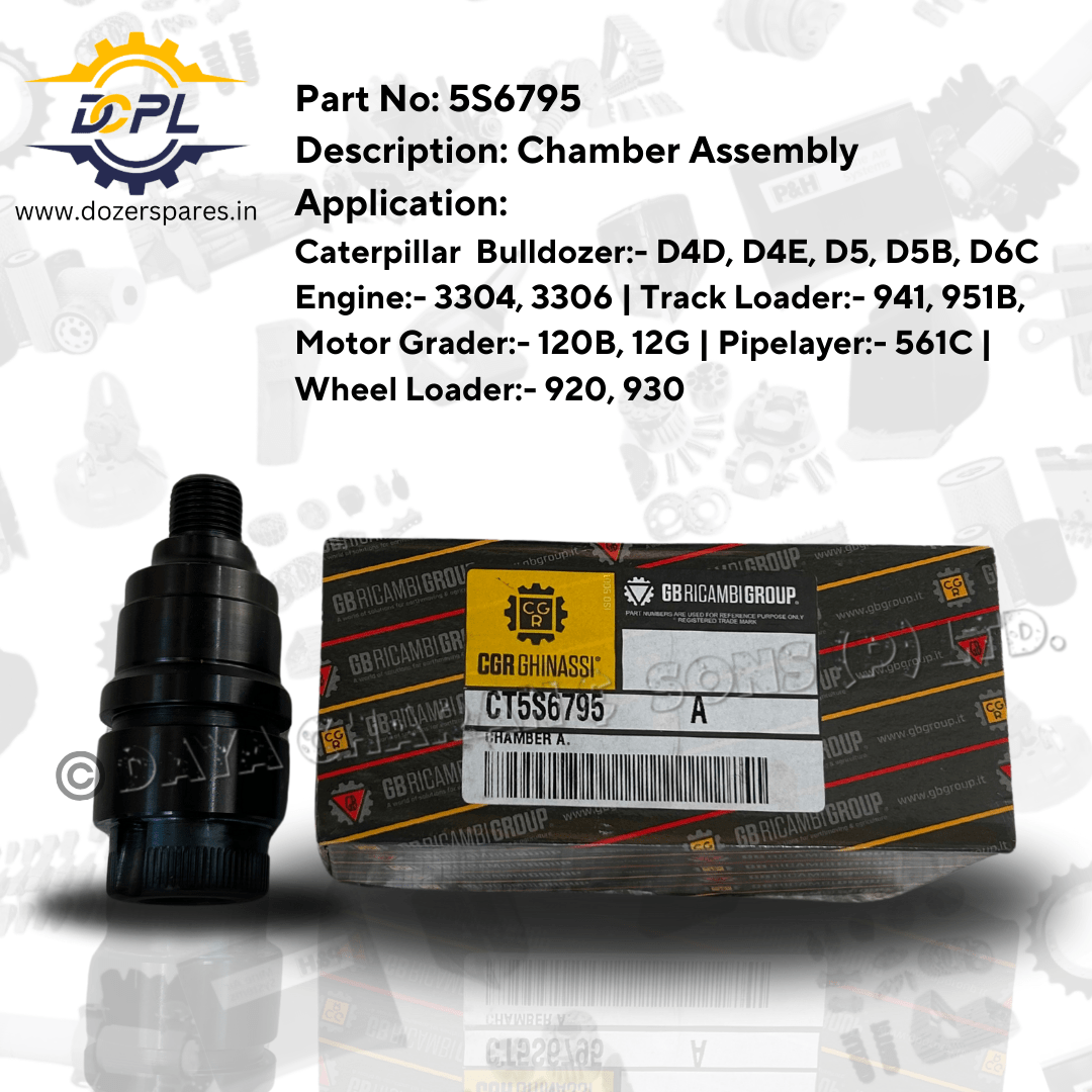 5S6795-Chamber-Assembly-Caterpillar-Bulldozer-Track-Loader-Motor-Grader-and-Other-HEMM