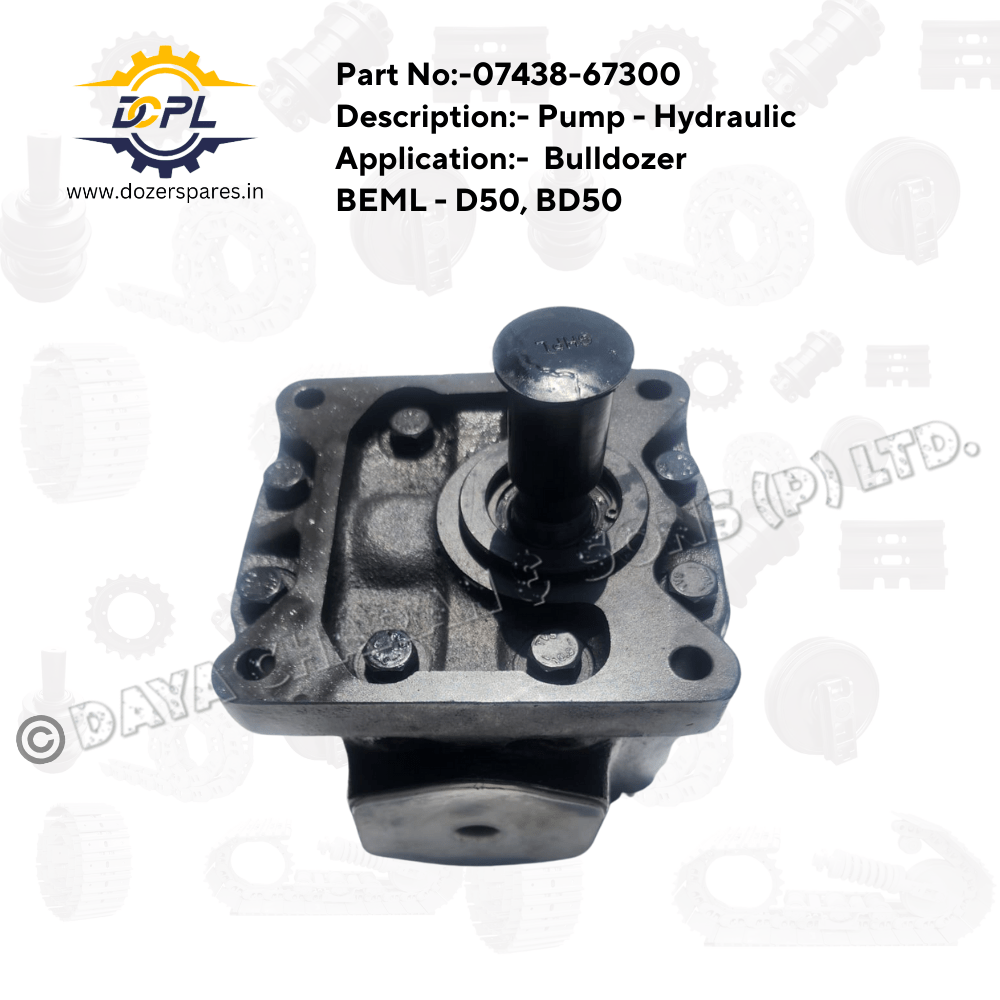 07438-67300-Pump-Hydraulic-Bulldozer-BEML
