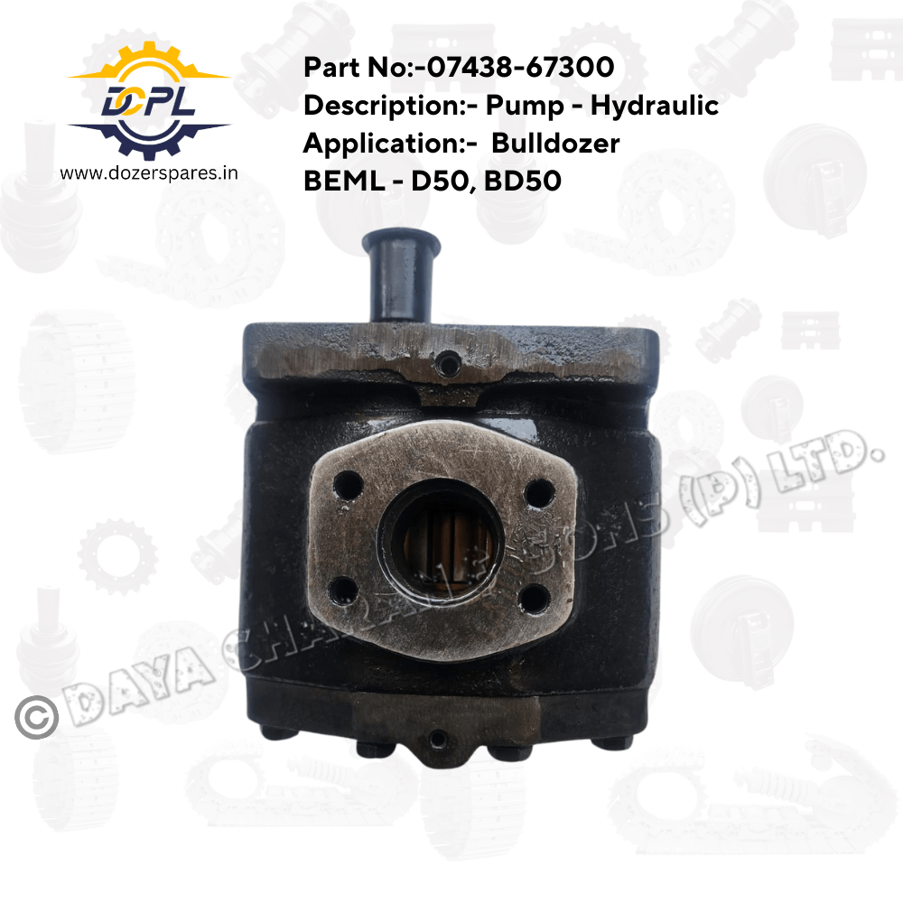 07438-67300-Pump-Hydraulic-Bulldozer-BEML