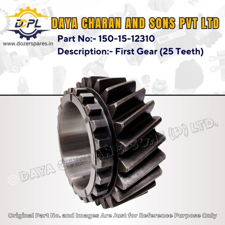 150-15-12310 First Gear (25 Teeth) for BEML Bulldozer D80-A12