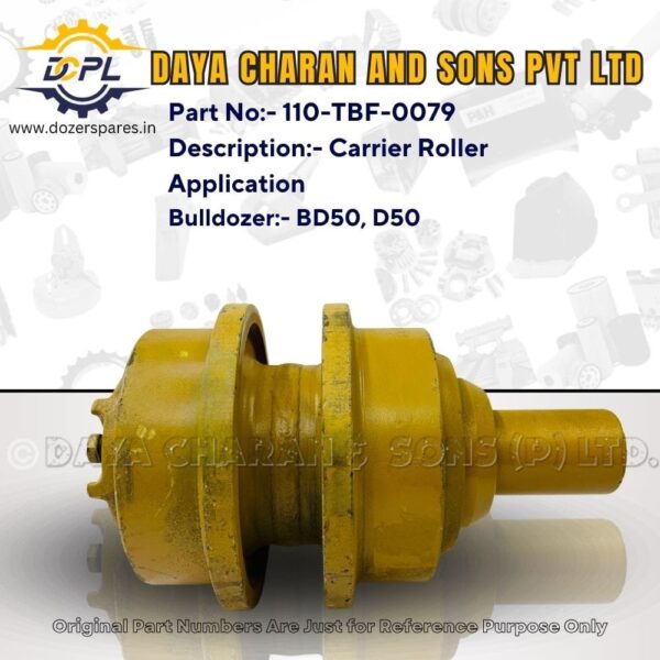 110-TBF-0079-Carrier Roller-BEML-Bulldozer