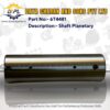 6T4481-Shaft Planetary-Caterpillar-Bulldozer
