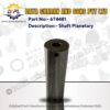 6T4481-Shaft Planetary-Caterpillar-Bulldozer