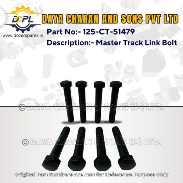 125-CT-51479-Master Track Link Bolt-BEML-Bulldozer