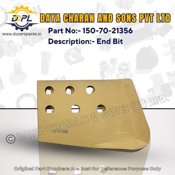 150-70-21356-End bit-Komatsu-Bulldozer