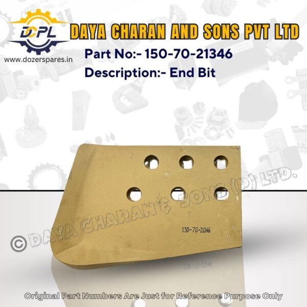 150-70-21346-End bit-Komatsu-Bulldozer