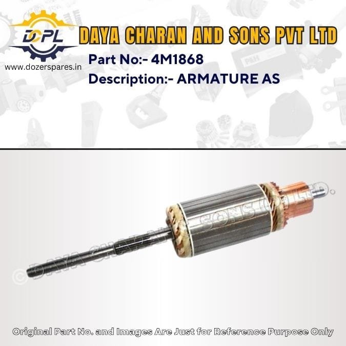 4M1868-ARMATURE AS-Caterpillar-EXCAVATOR, INDUSTRIAL ENGINE, MARINE ENGINE, MOTOR GRADER, PIPELAYER, TRACK LOADER, BULLDOZER