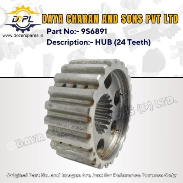 9S6891 – HUB (24 Teeth) – Caterpillar – TRACK LOADER
