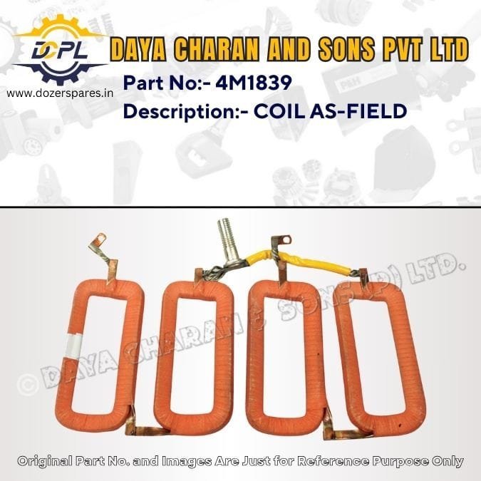 4M1839-COIL AS-FIELD-Caterpillar-EXCAVATOR, INDUSTRIAL ENGINE, MARINE ENGINE, MOTOR GRADER, PIPELAYER, TRACK LOADER, BULLDOZER