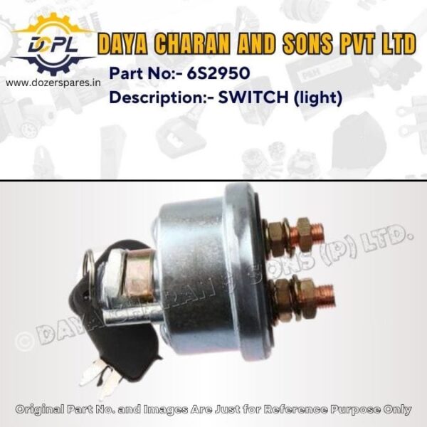 6S2950 – SWITCH (light) – Caterpillar – TRACK LOADER, BULLDOZER