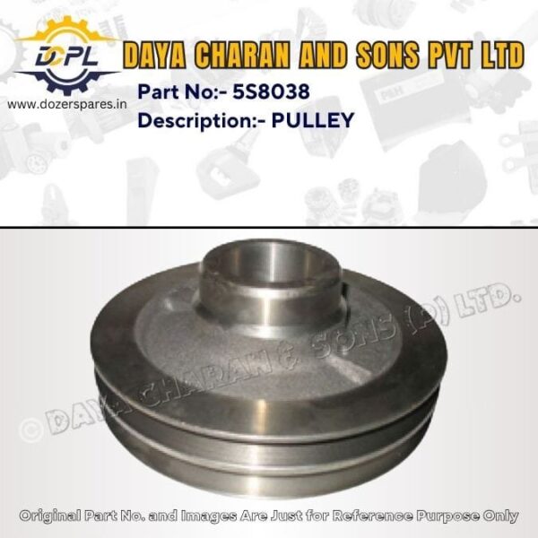 5S8038 – PULLEY – Caterpillar – TRACK LOADER, BULLDOZER, WHEEL LOADER