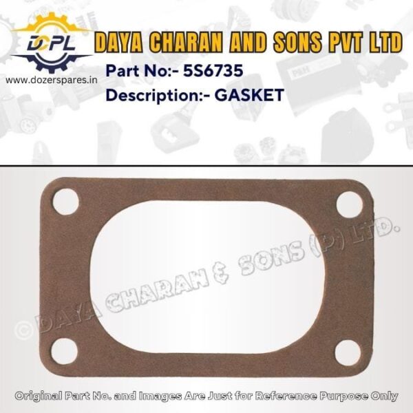 5S6735 – GASKET – Caterpillar – EXCAVATOR, INDUSTRIAL ENGINE, MARINE ENGINE, MOTOR GRADER, PIPELAYER, TRACK LOADER, BULLDOZER