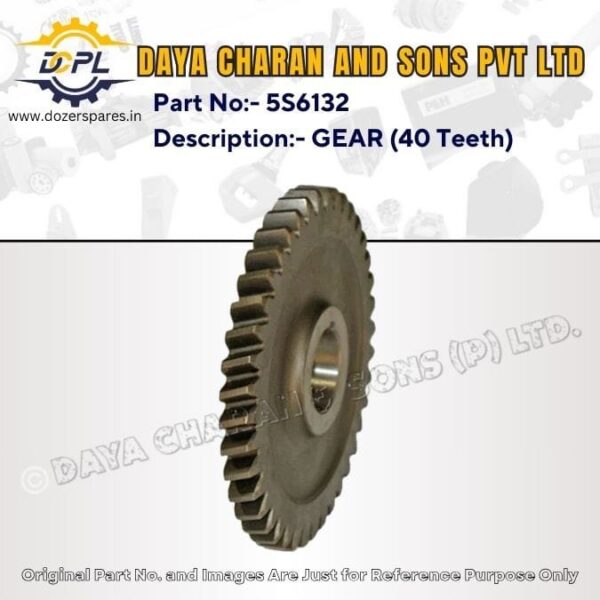 5S6132 – GEAR (40 Teeth) – Caterpillar – MOTOR GRADER, TRACK LOADER, BULLDOZER, WHEEL LOADER