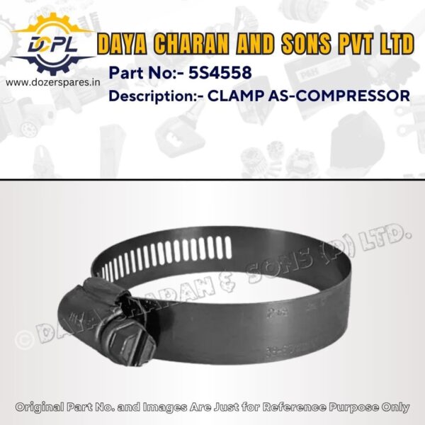 5S4558 – CLAMP AS – COMPRESSOR – Caterpillar – EXCAVATOR, INDUSTRIAL ENGINE, MARINE ENGINE, PIPELAYER, TRACK LOADER, BULLDOZER