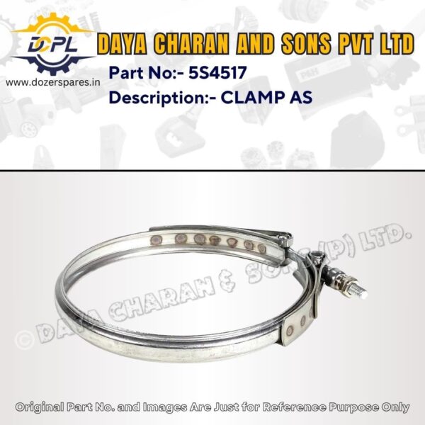 5S4517 – CLAMP AS – Caterpillar – EXCAVATOR, MOTOR GRADER,INDUSTRIAL ENGINE, MARINE ENGINE, MOTOR GRADER, PIPELAYER, TRACK LOADER, BULLDOZER