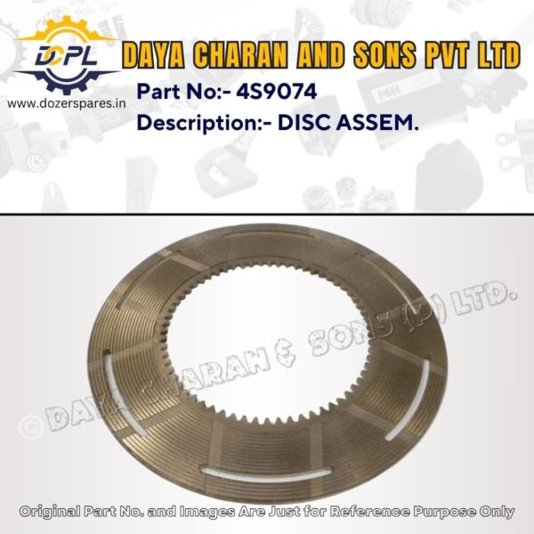 4S9074-DISC ASSEM.-Caterpillar-EXCAVATOR, PIPELAYER, TRACK LOADER, BULLDOZER
