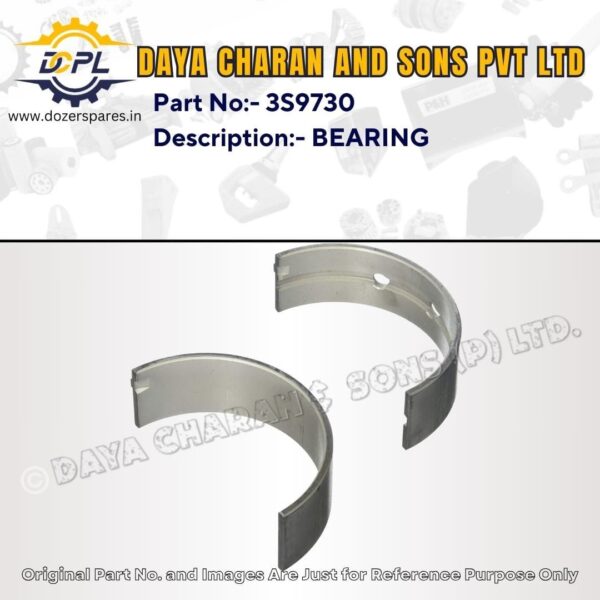 3S9730 – BEARING MAIN CRANKSHAFT – Caterpillar – EXCAVATOR, INDUSTRIAL ENGINE, MARINE ENGINE, MOTOR GRADER, PIPELAYER, TRACK LOADER, BULLDOZER