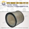 3S9606 – FILTER ELEMENT AS – AIR – Caterpillar – INDUSTRIAL ENGINE, MARINE ENGINE, MOTOR GRADER, TRACK LOADER