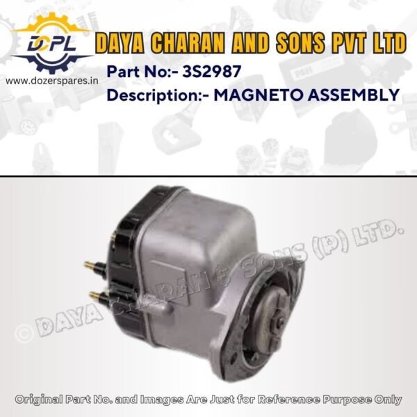 3S2987-MAGNETO ASSEMBLY-Caterpillar-INDUSTRIAL ENGINE, MARINE ENGINE, MOTOR GRADER, PIPELAYER, BULLDOZER, WHEEL DOZER, WHEEL LOADER