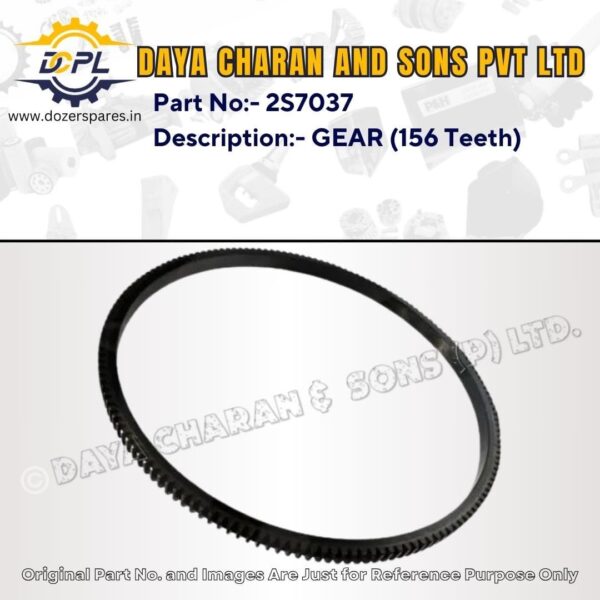 2S7037 – GEAR (156 Teeth) – Caterpillar – EXCAVATOR, MOTOR GRADER, PIPELAYER, TRACK LOADER, BULLDOZER