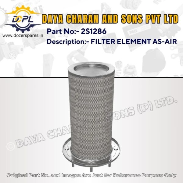 2S1286 – FILTER ELEMENT AS – AIR – Caterpillar – EXCAVATOR, INDUSTRIAL ENGINE, MOTOR GRADER, PIPELAYER, TRACK LOADER, BULLDOZER