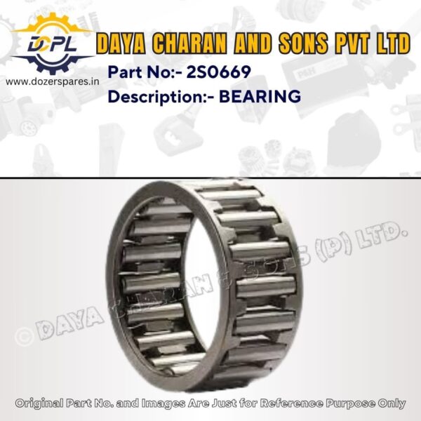 2S0669 – BEARING – Caterpillar – INDUSTRIAL ENGINE, MOTOR GRADER, PIPELAYER, TRACK LOADER, BULLDOZER